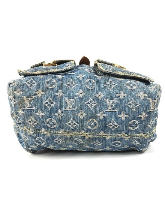 Louis Vuitton Backpack Dos GM Sac Dos GM Monogram Denim Canvas Blue main image 4